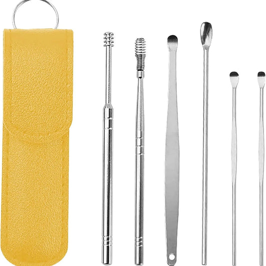 6-Piece Stainless Steel Ear Cleaning Set -